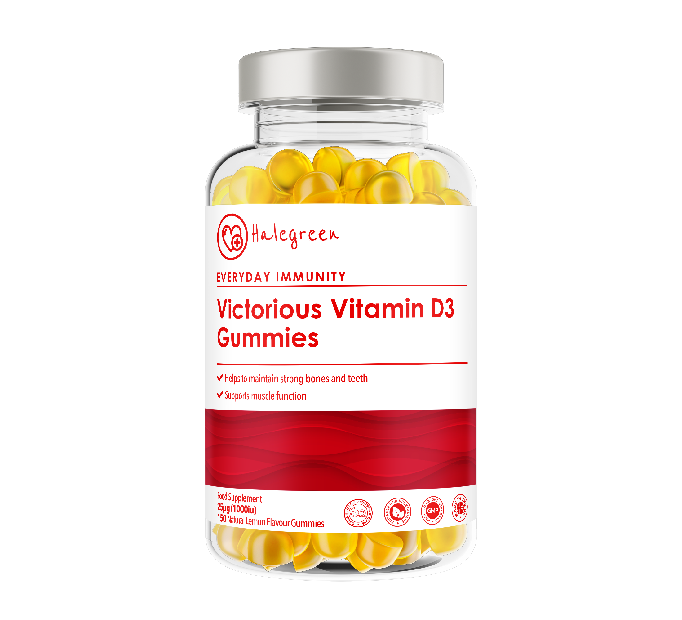 Victorious Vitamin D - 150 Gummies