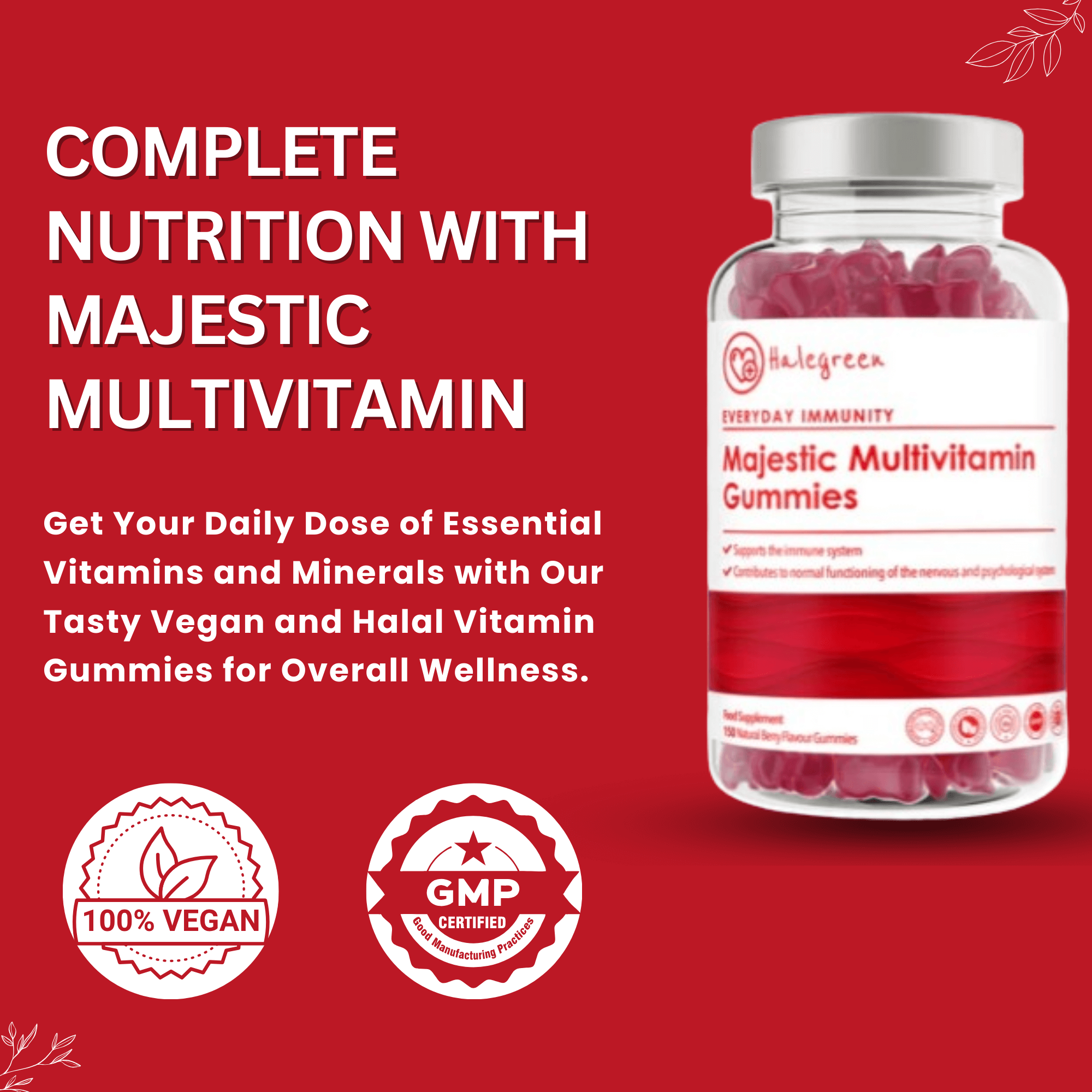 Majestic Multivitamin - 150 Gummies